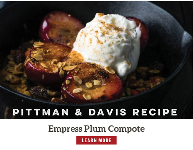 Empress Plum Compote