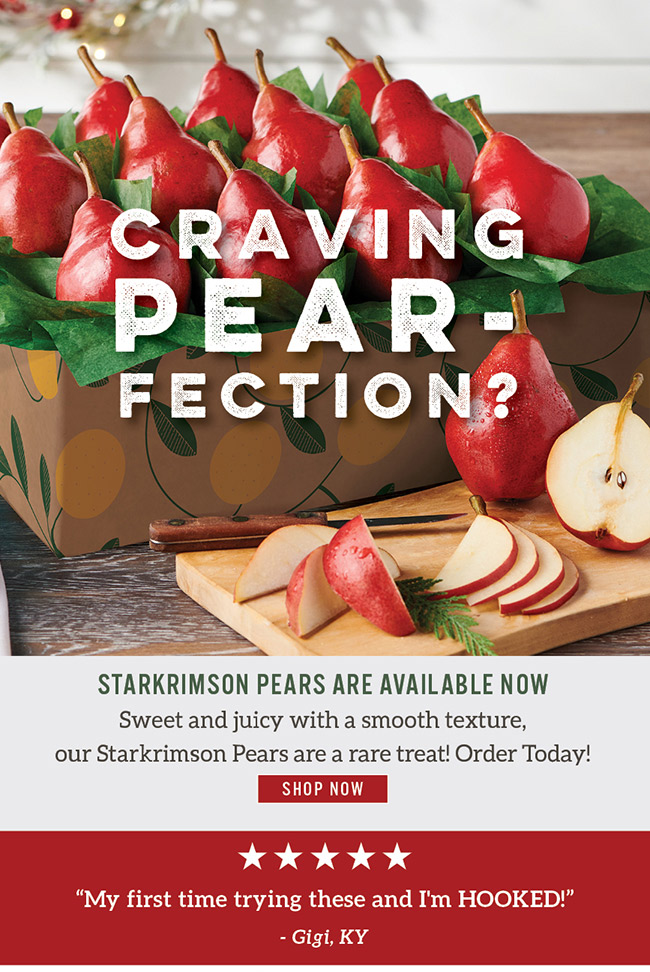 Starkrimson Pears