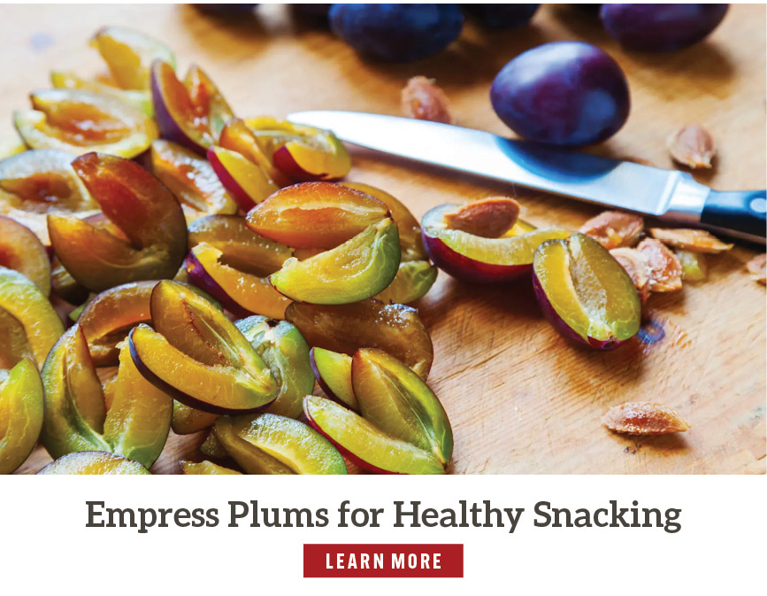 Empress Plums for Healthy Snacking