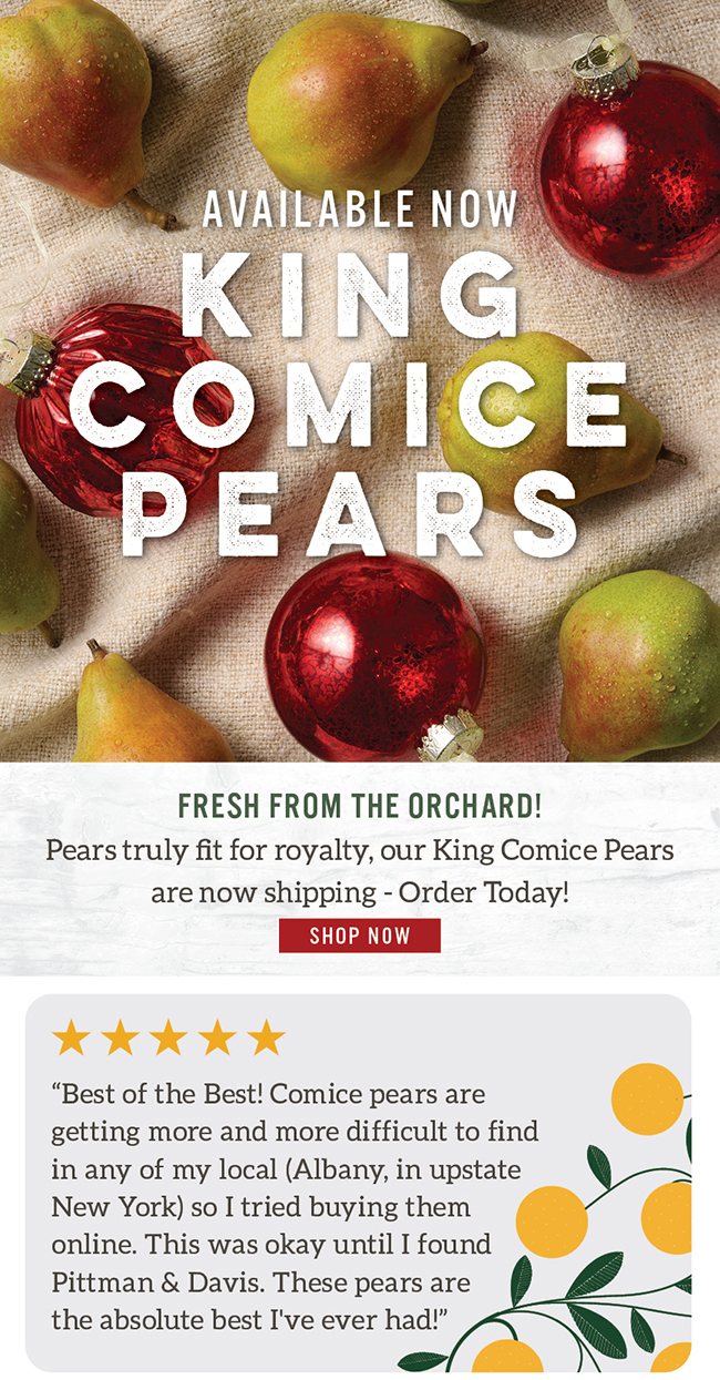 King Comice Pears